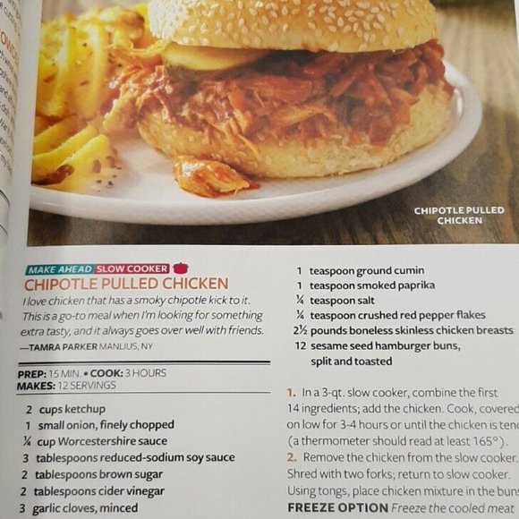 Taste of Home New Church Supper Cookbook Collection of Recipes for Get Togethers - Picture 8 of 11